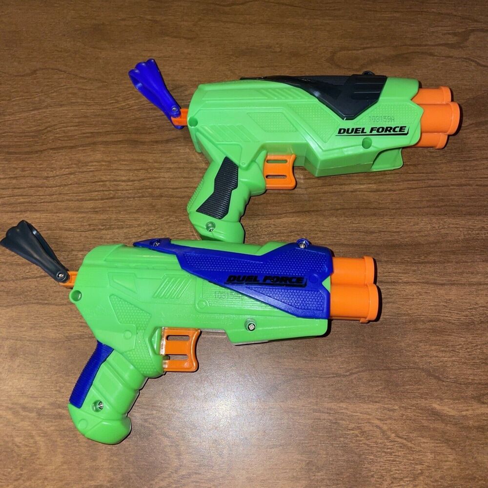 Pair Adventure Force Duel Force Dart Blasters. Nerf N-Strike Compatible No Darts